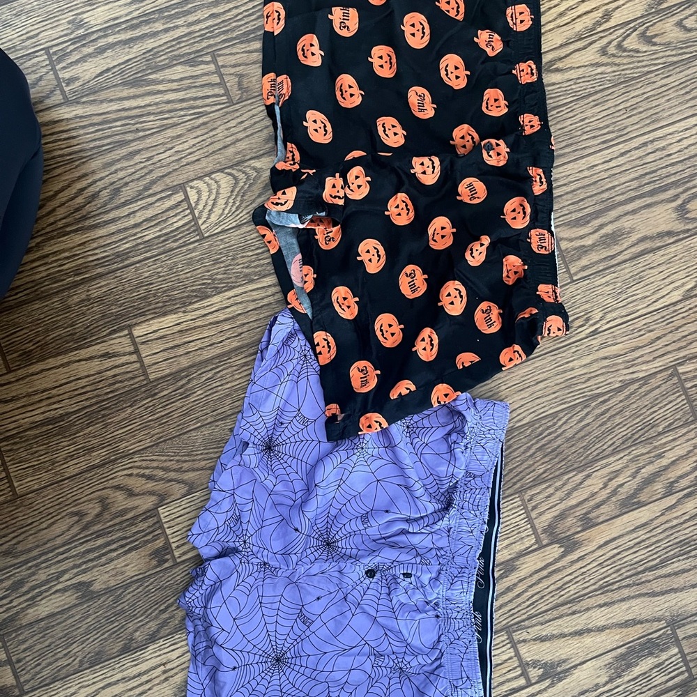 TWO 2️⃣ Halloween Themed Shorts Set